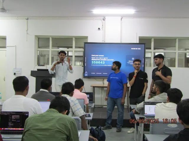 hosted first ai meetup, delhi